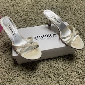 Caparros champagne Women's Heeled Sandals